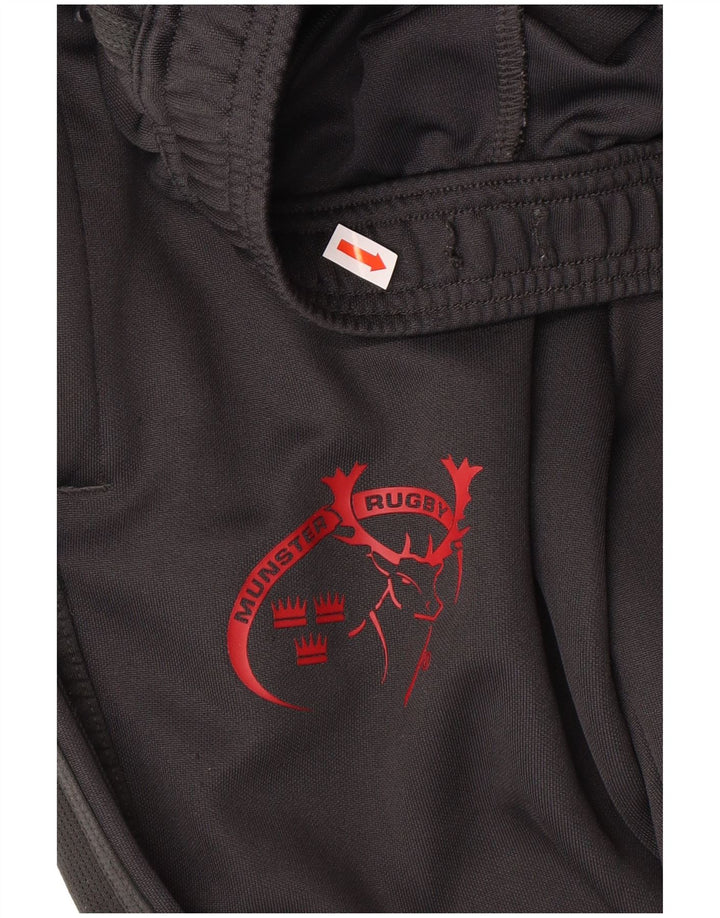 ADIDAS Ανδρικές φόρμες ράγκμπι Munster Παντελόνια Joggers Μικρό μαύρο πολυεστέρα
