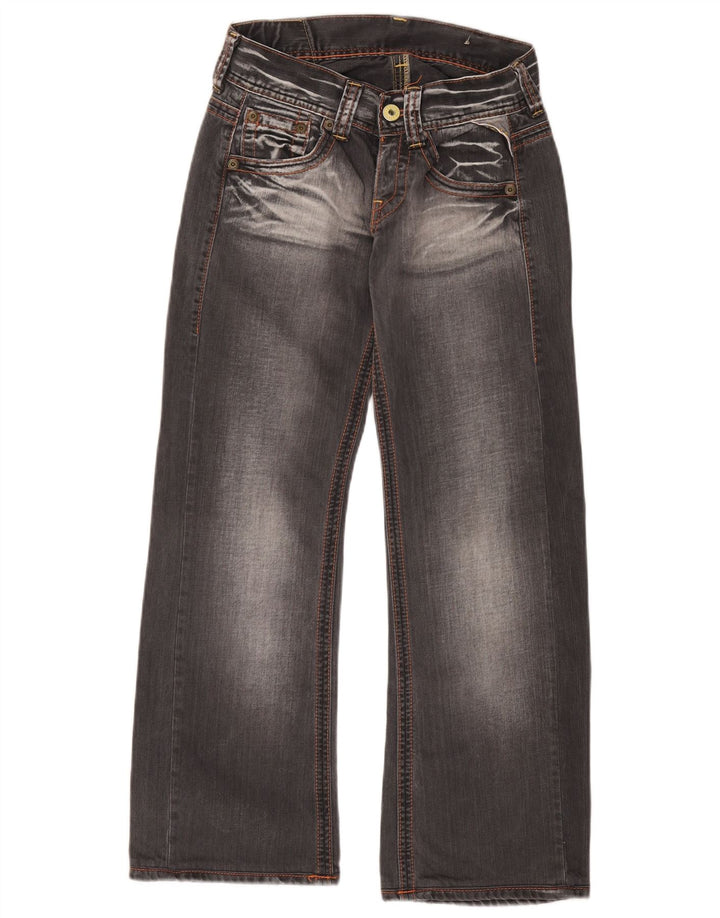 Replay Γυναικείο Bootcut Jeans W26 L27 Γκρι βαμβακερό