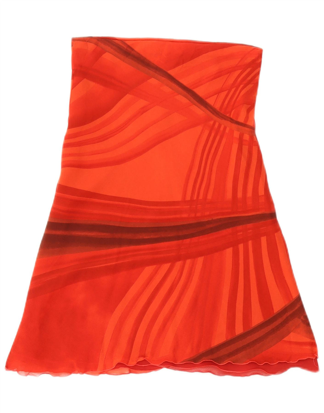 Dream γυναικεία φούστα A-Line UK 8 Small W27 Red Ride Viscose