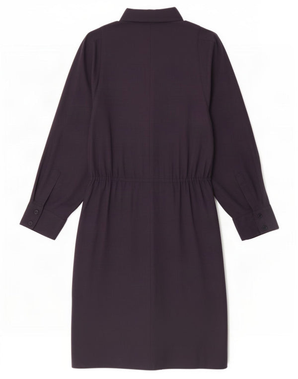 Luisa Spagnoli Γυναικείο Φόρεμα A-Line IT 44 Medium Navy Blue Wool
