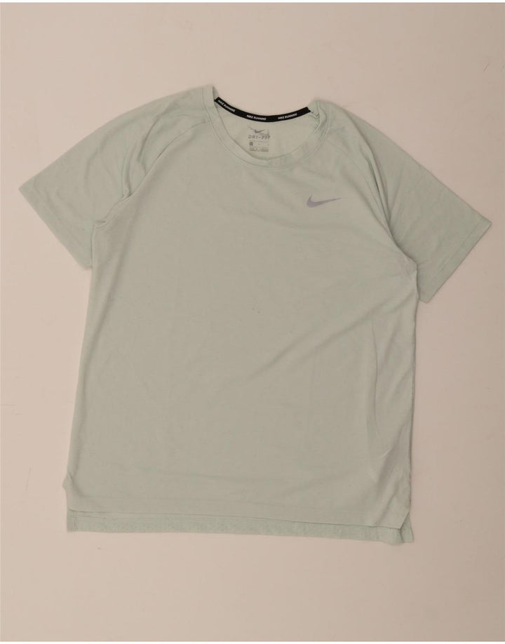 Ανδρικό T-Shirt NIKE Dri Fit Top Large Green Polyester