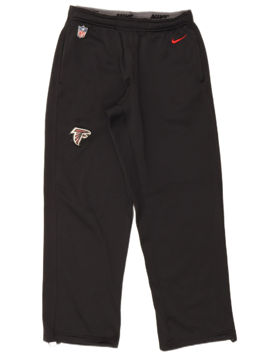 Ανδρικές φόρμες Nike Therma-Fit Παντελόνια μεσαίου μαύρου πολυεστέρα