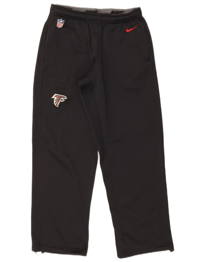 Ανδρικές φόρμες Nike Therma-Fit Παντελόνια μεσαίου μαύρου πολυεστέρα