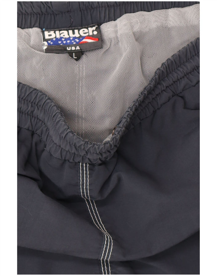 Blauer Ανδρικό Σορτς Μαγιό Μεγάλο Navy Blue Nylon