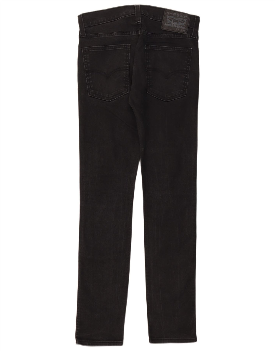 Γυναικείο Slim Jeans Levi's W30 L29 μαύρο βαμβακερό