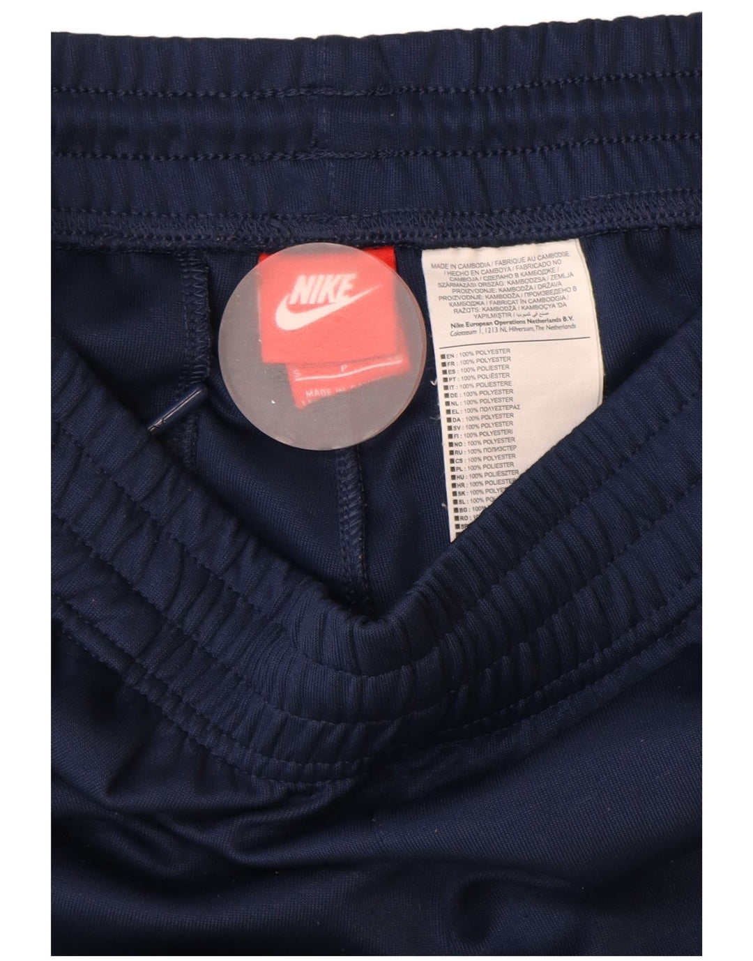 Ανδρική αθλητική φόρμα Nike Μικρό μπλε Navy Colorblock Πολυεστέρας