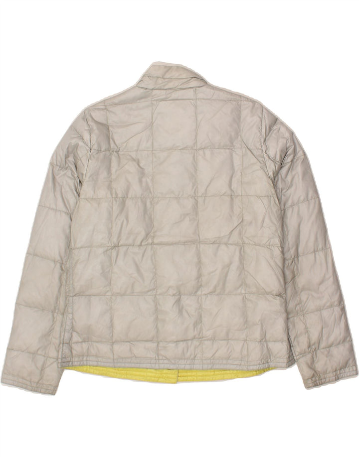 EDDIE BAUER Womens Padded Jacket UK 16 Large Beige Nylon Vintage Eddie Bauer and Second-Hand Eddie Bauer from Messina Hembry 