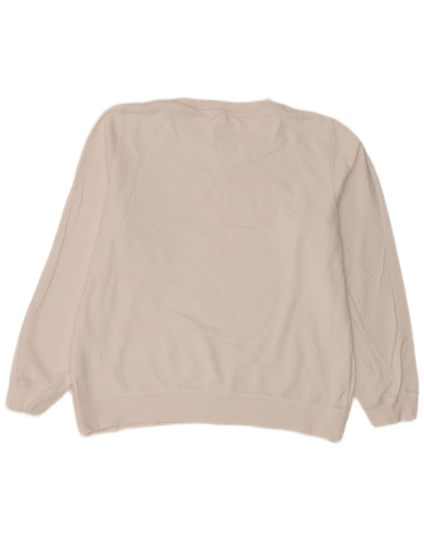 Crew Clothing Γυναικεία φούτερ Jumper UK 16 Large White Cotton
