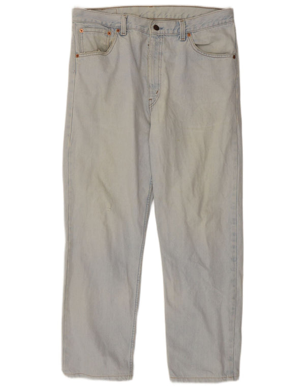 Levi's Mens 521 Tapered Jeans W38 L29 Blue Cotton