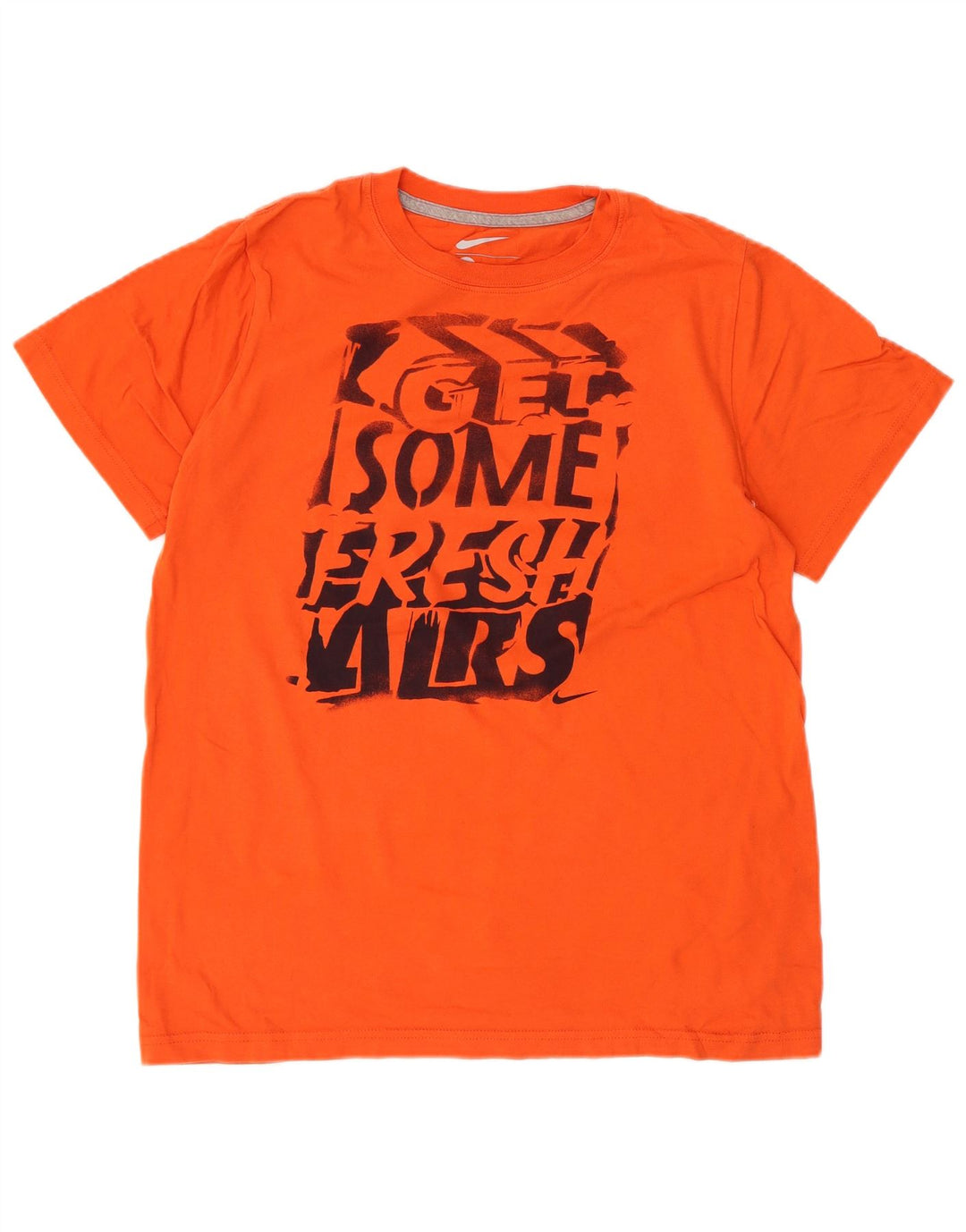 Nike Boys Graphic T-Shirt Top 13-14 Years XL Orange