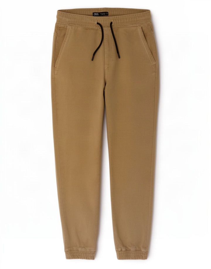 Zara Ανδρική φόρμα παντελόνι Joggers Small Beige