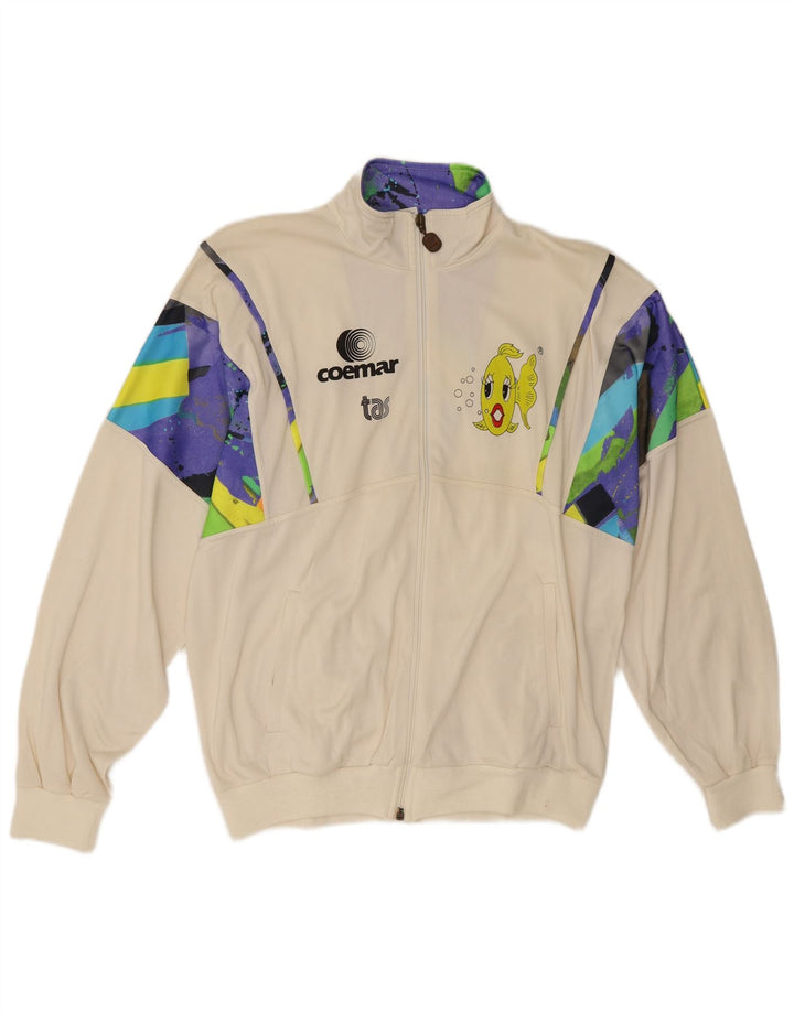 Ανδρική φόρμα γραφικών Gazelle Top Jacket Medium Off White Colourblock