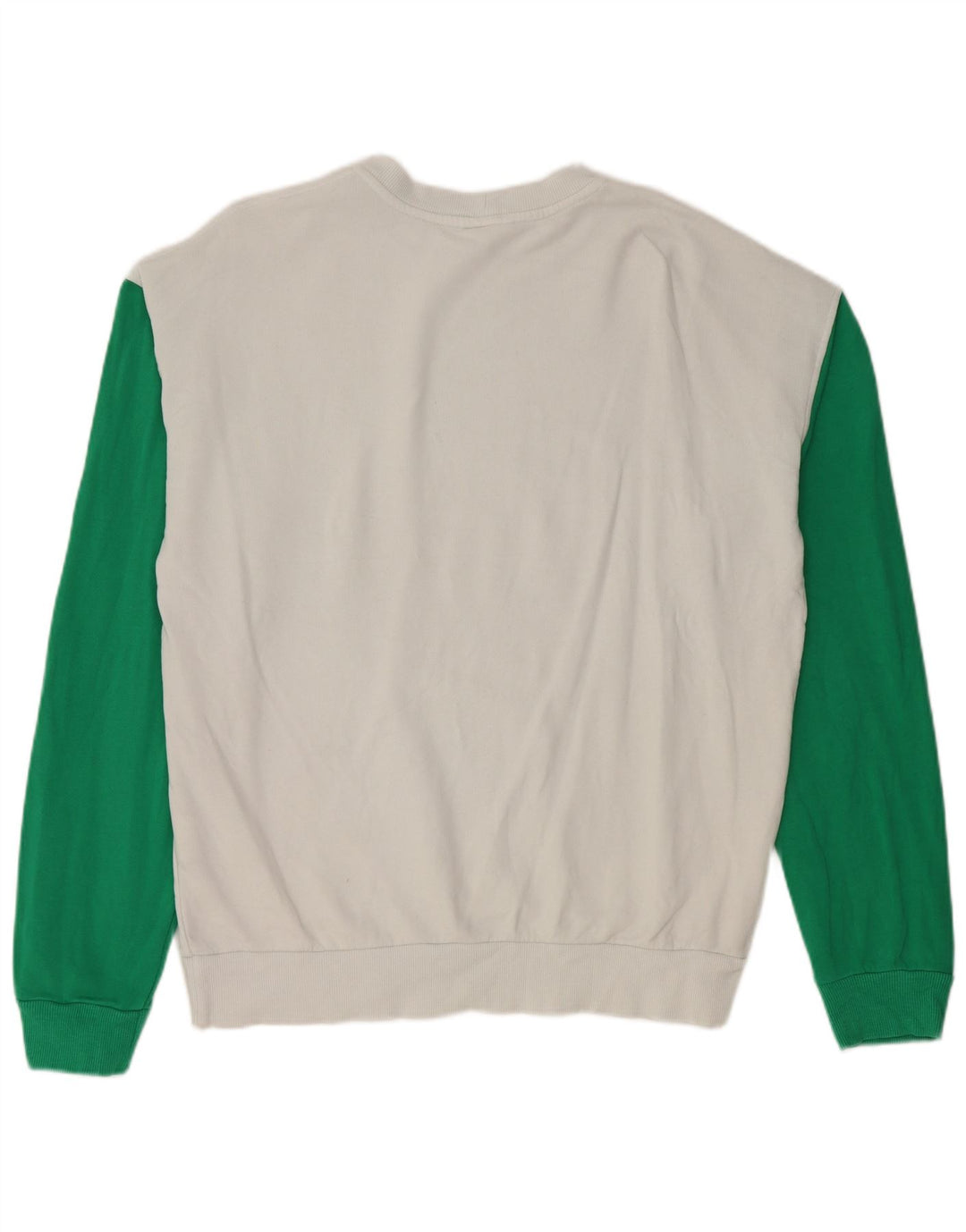 Γραφικό ανδρικό φούτερ Benetton Peanuts Jumper Medium White Colourblock