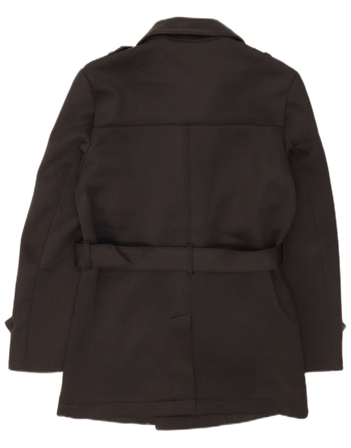 Zara Ανδρική καμπαρντίνα UK 38 Medium Black Polyester