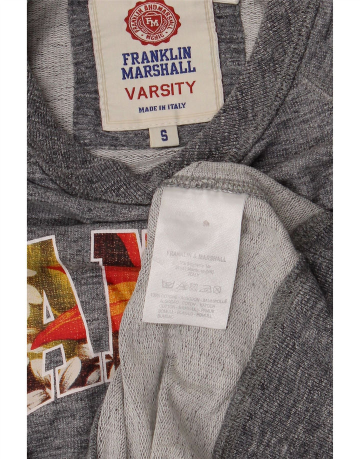 Ανδρικό γραφικό φούτερ Franklin & Marshall Jumper Small Grey Flecked