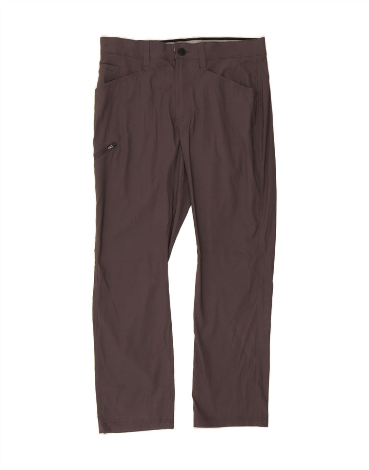 ORVIS Mens Straight Cargo Trousers W34 L30  Grey Nylon Vintage Orvis and Second-Hand Orvis from Messina Hembry 