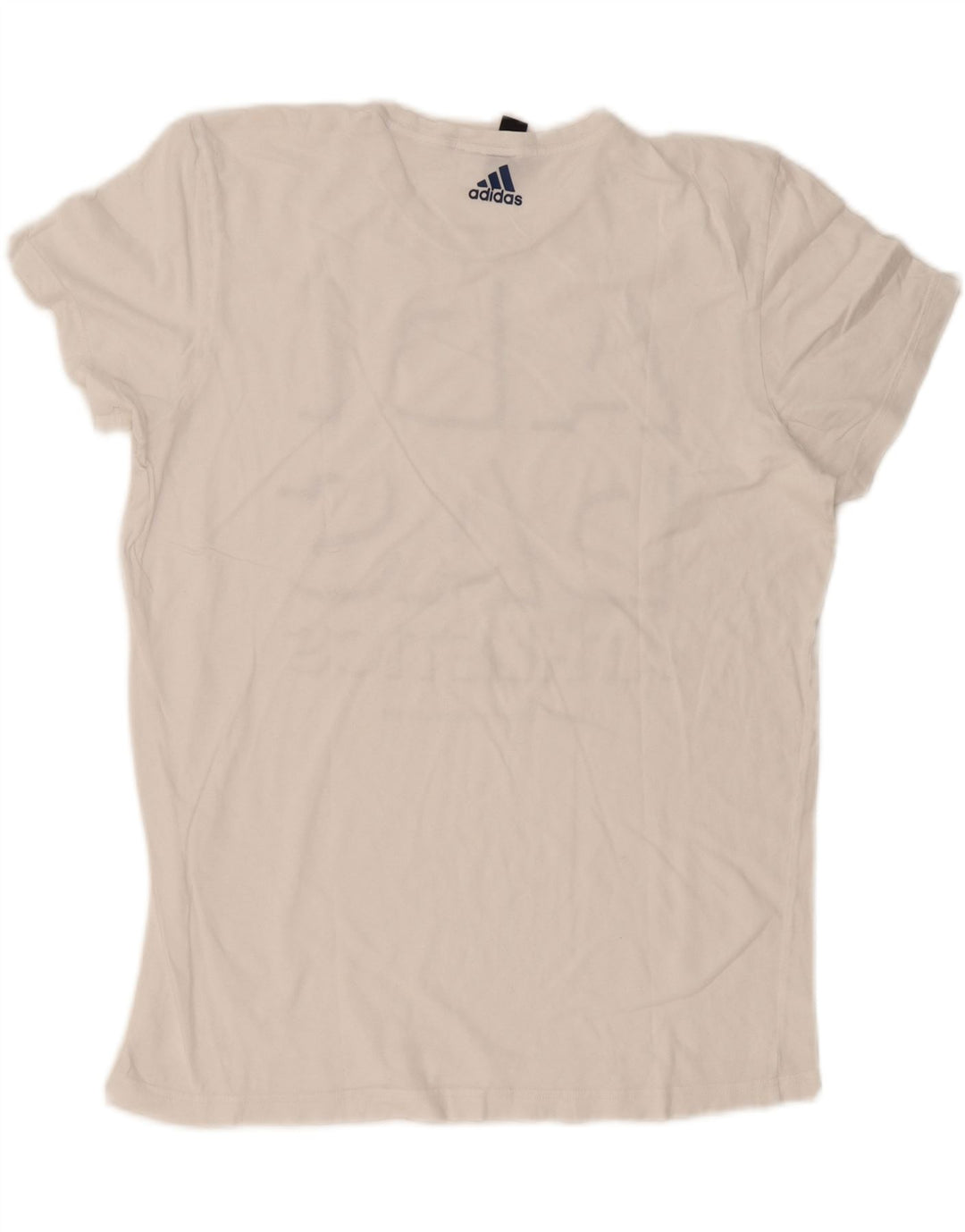 Ανδρικό γραφικό T-Shirt Adidas Top Large Λευκό
