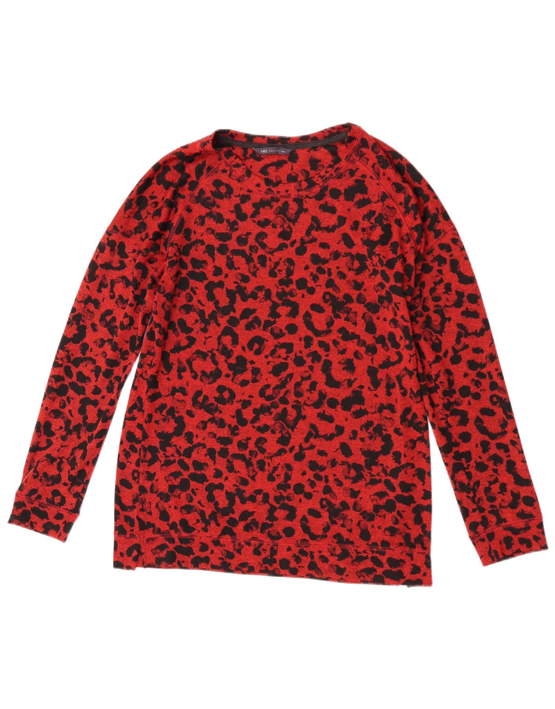 Marks & Spencer Γυναικείο πουλόβερ με λαιμόκαυστο UK 12 Medium Red