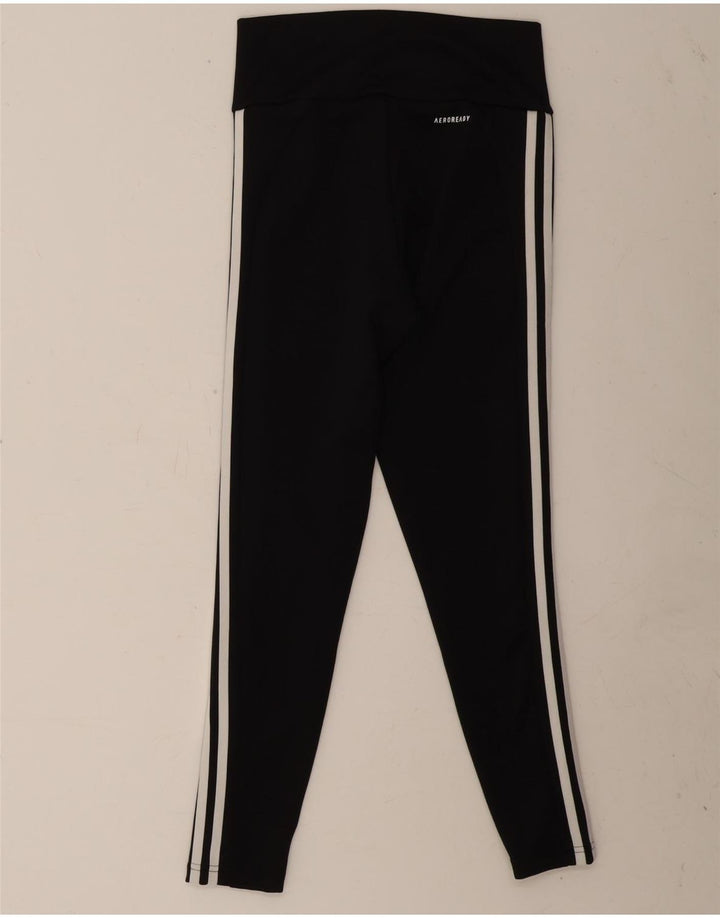 Adidas Γυναικεία κολάν Aeroready UK 8/10 Μικρός Μαύρος Πολυεστέρας