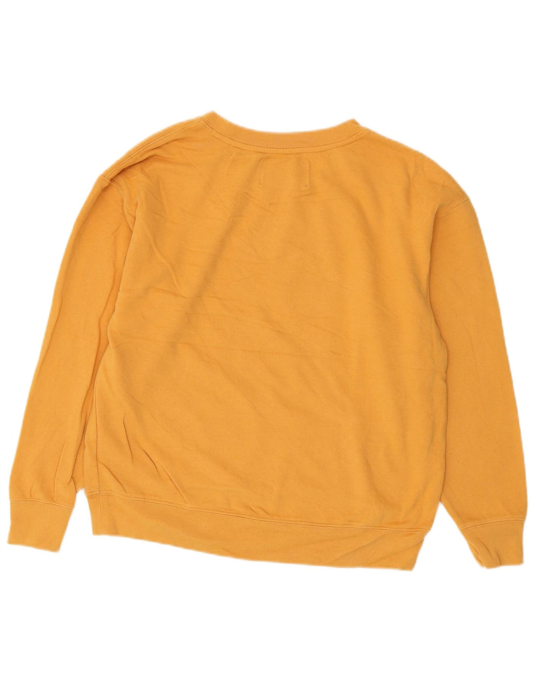 Calvin Klein Jeans Γυναικεία φούτερ υπερμεγέθη Jumper UK 10 Small Yellow