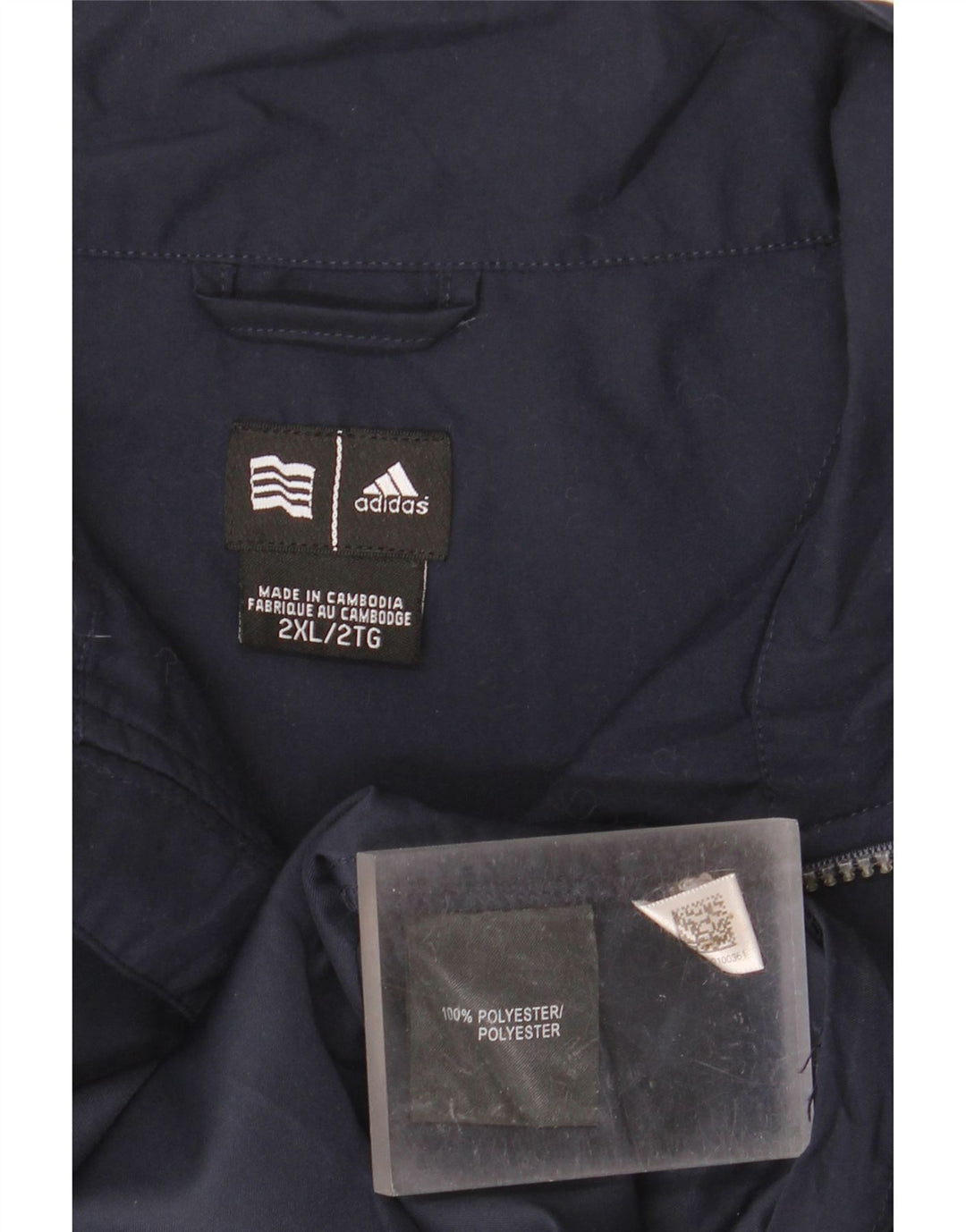 Adidas Ανδρική φόρμα πουλόβερ με φερμουάρ Climacool Top 2XL Navy Blue Sports