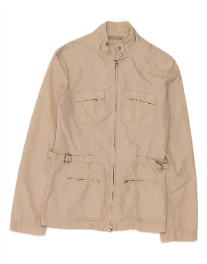 Stefanel Γυναικείο Utility Jacket IT 38 XS Beige Polyamide