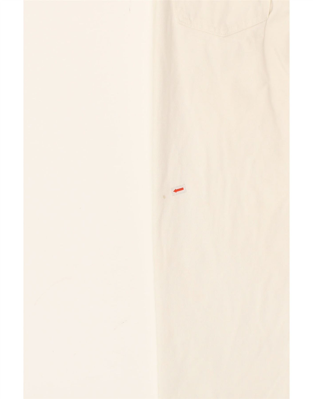 ONYX Womens Marylin Straight Jeans W29 L29 White Cotton Vintage Onyx and Second-Hand Onyx from Messina Hembry 