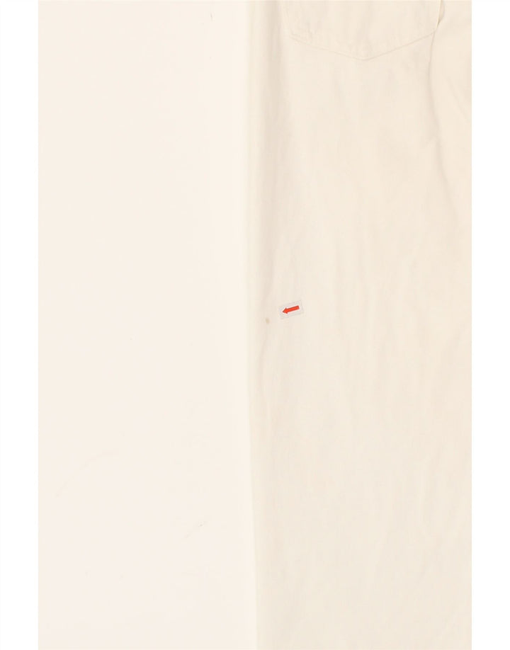 ONYX Womens Marylin Straight Jeans W29 L29 White Cotton Vintage Onyx and Second-Hand Onyx from Messina Hembry 