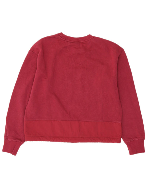 CHAMPION Γυναικεία Φούτερ Jumper UK 16 Large Burgundy