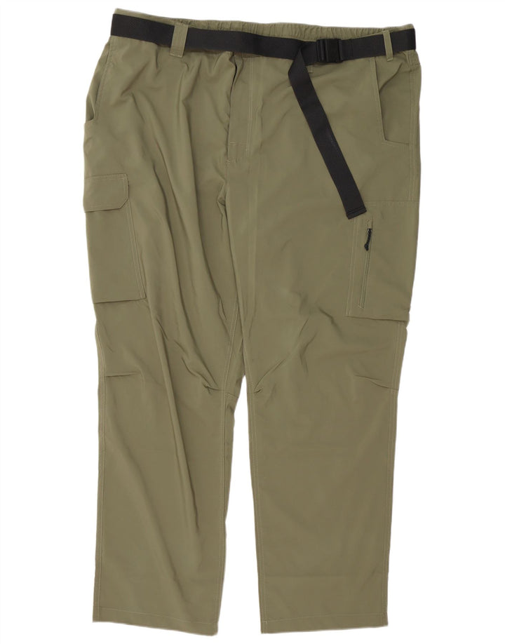 Ανδρικό ίσιο παντελόνι Cargo Columbia W54 L32 Khaki Polyester