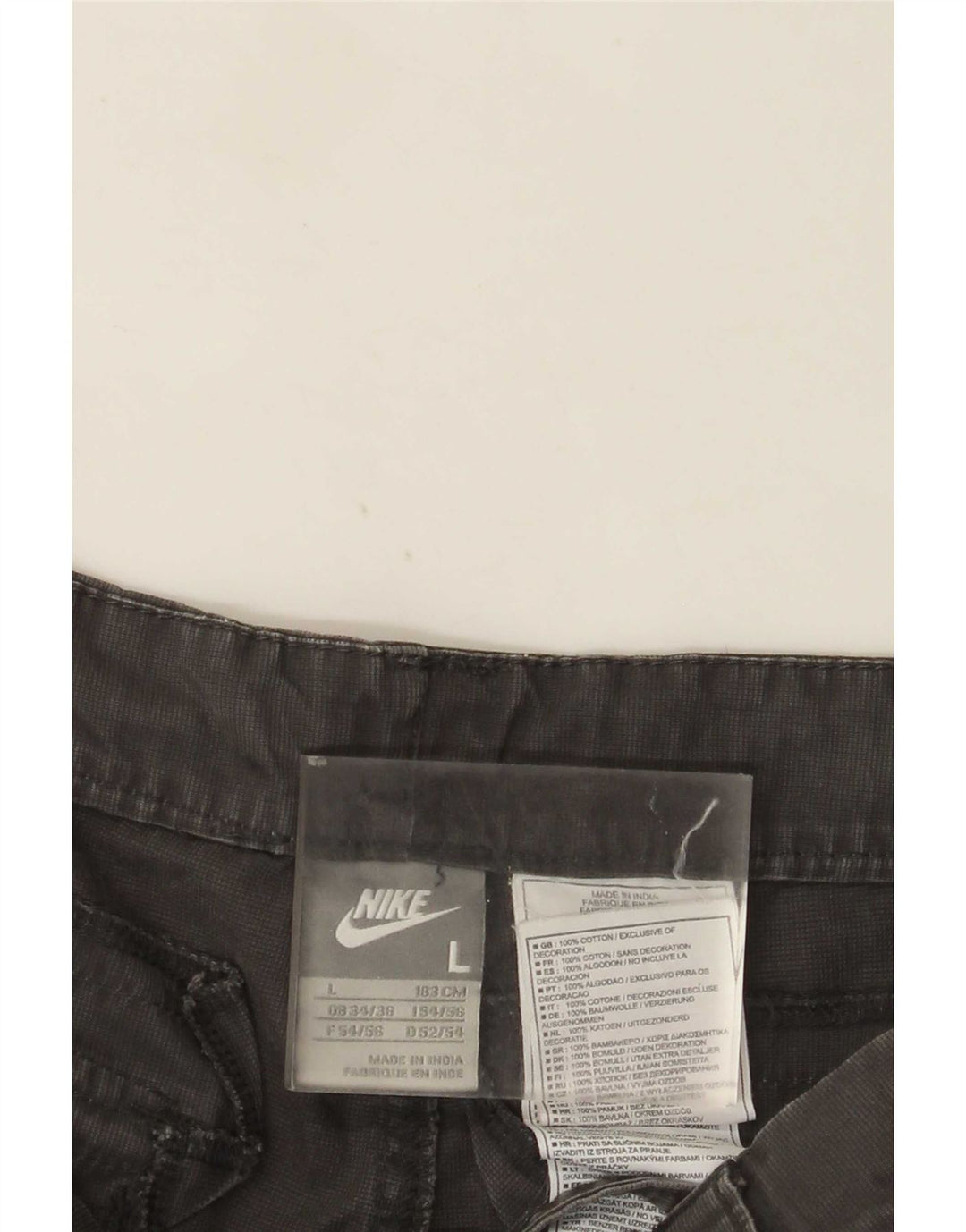 Ανδρικό σορτς Nike Cargo μεγάλο W36 γκρι βαμβακερό