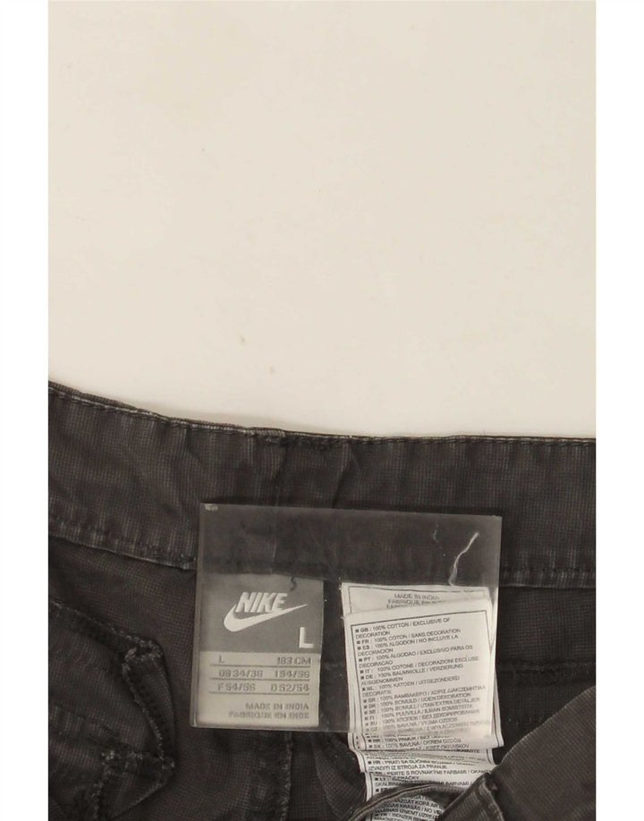 Ανδρικό σορτς Nike Cargo μεγάλο W36 γκρι βαμβακερό