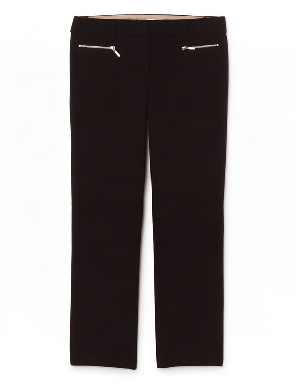 Marks & Spencer Γυναικείο ίσιο casual παντελόνι UK 12 Medium W30 L26 μαύρο