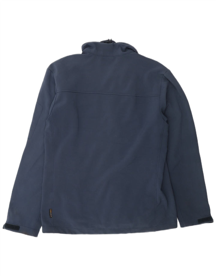 Ανδρικό Jack Wolfskin Windbreaker UK 40 Large Navy Blue Polyester