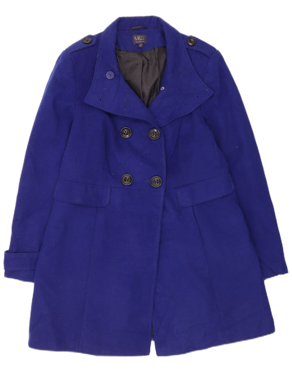 Marks & Spencer Γυναικείο Military Double Breasted UK 12 Medium Blue