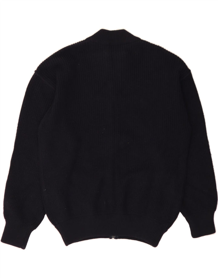 VINTAGE Mens Cardigan Sweater IT 52 Large Navy Blue Vintage Vintage and Second-Hand Vintage from Messina Hembry 
