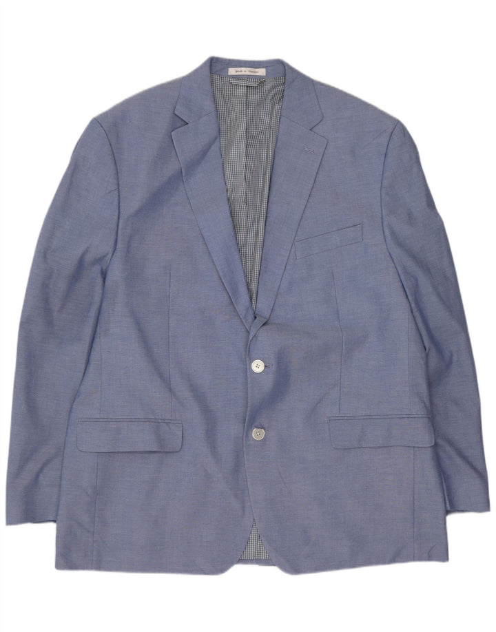 CHAPS Ανδρικό μπουφάν blazer UK 44 2XL Μπλε βαμβακερό
