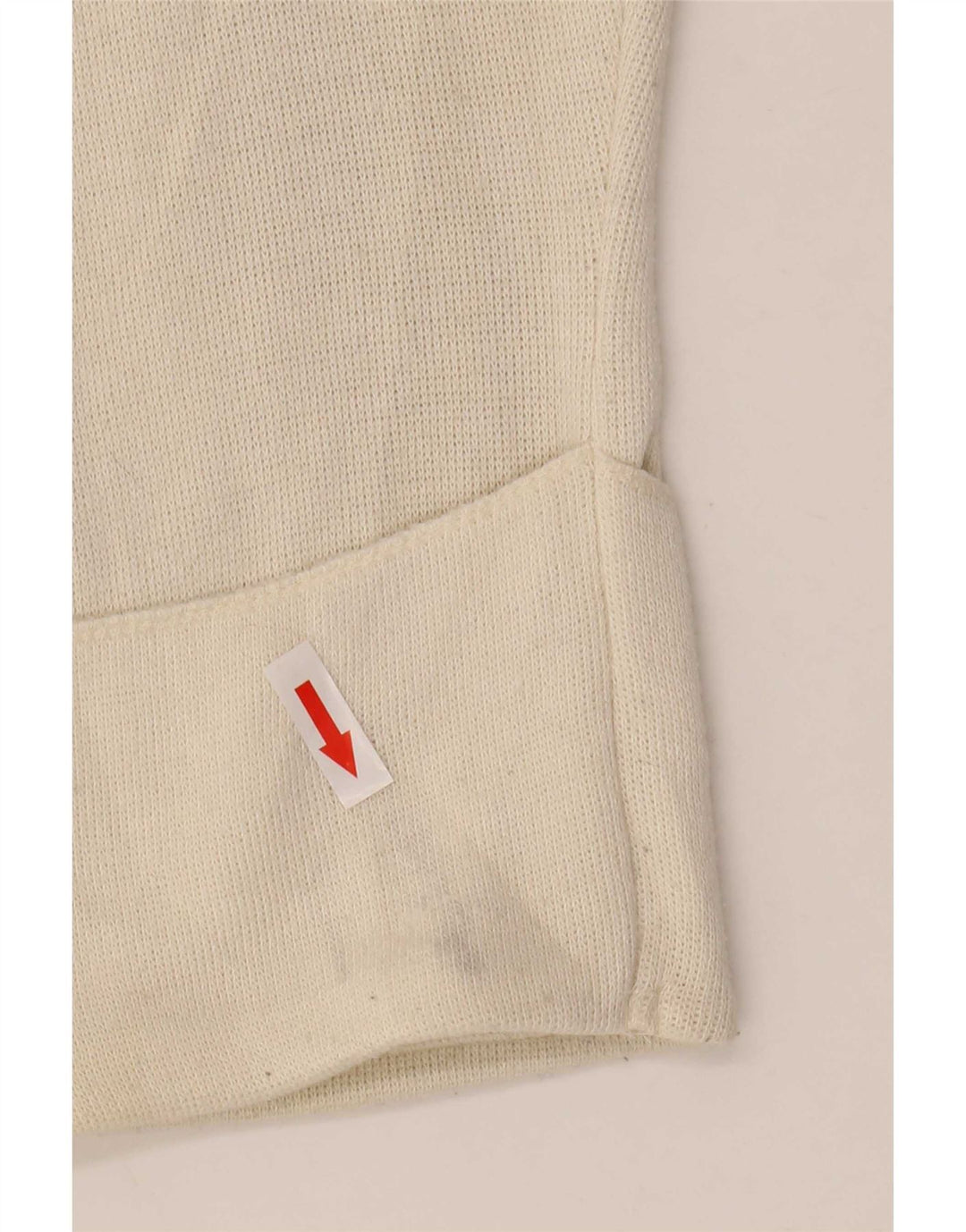 Zara Γυναικεία Crop Oversized Top μακρυμάνικο UK 10 Small White Viscose