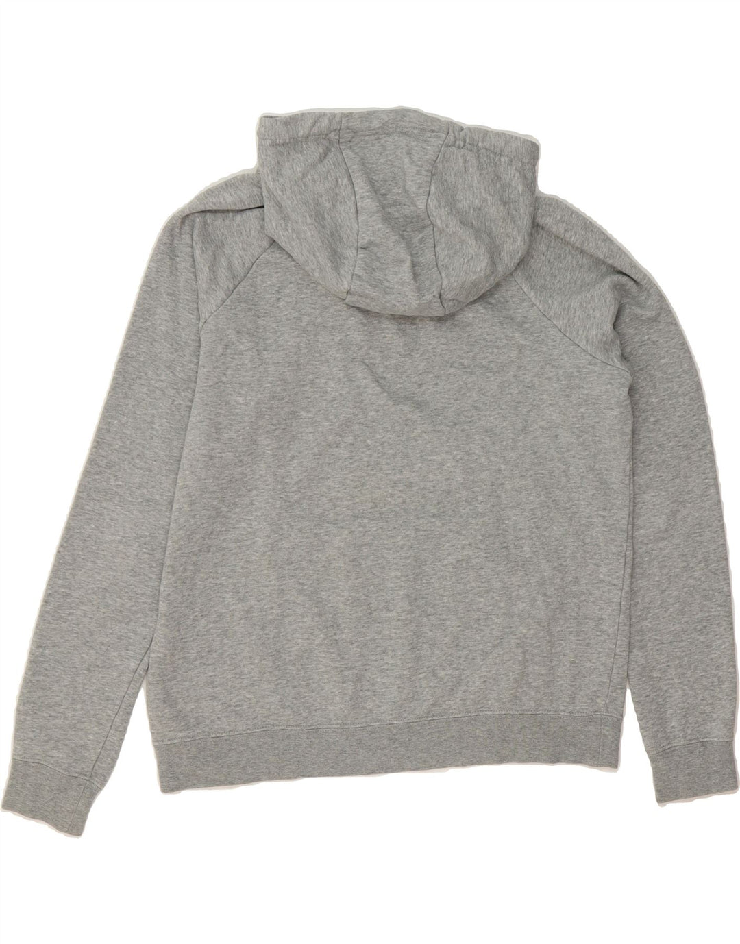 NIKE Womens Hoodie Jumper UK 14 Medium Grey Cotton Vintage Nike and Second-Hand Nike from Messina Hembry 