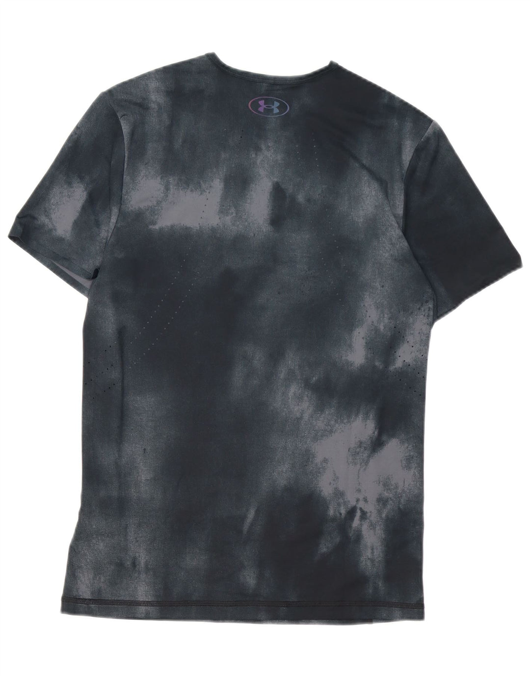 Under Armour Ανδρικό T-Shirt Top Μικρό Μαύρο Tie Dye Polyester