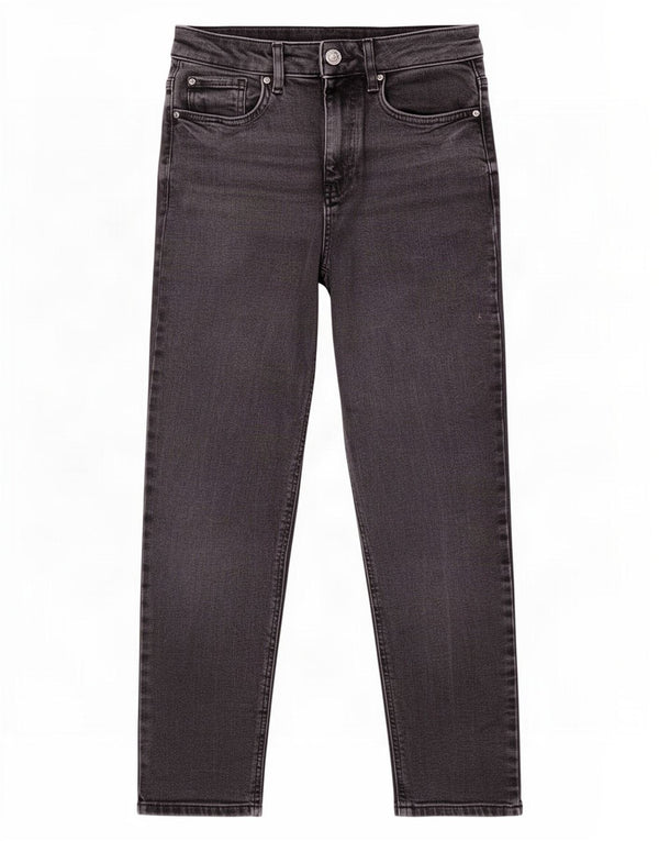 Marks & Spencer Γυναικεία Mom Tapered Jeans UK 8 Small W26 L25 Black