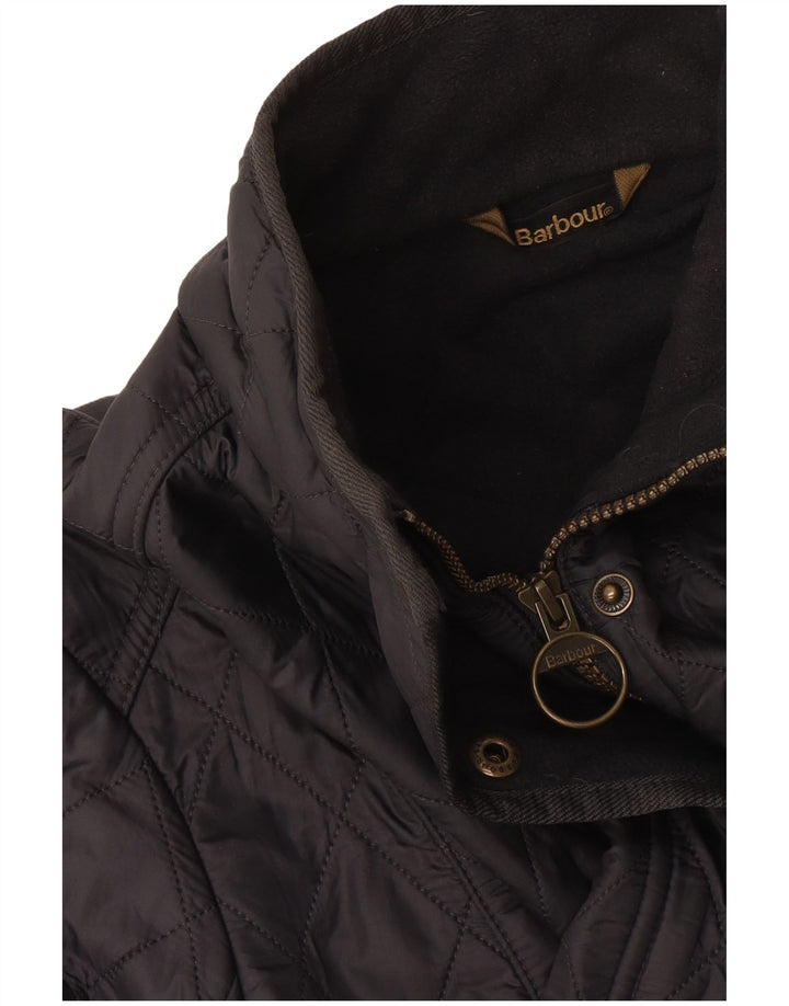Γυναικείο καπιτονέ μπουφάν Barbour UK 14 Large Black