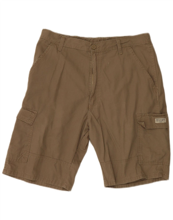 Ανδρικό σορτς Cargo Wrangler W32 Βαμβακερό μεσαίο καφέ
