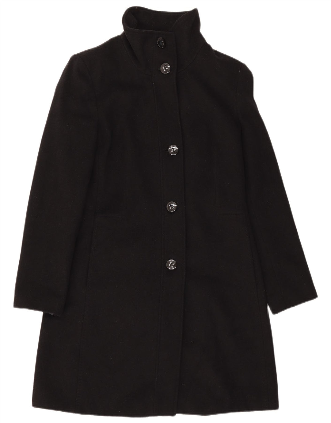 Γυναικείο παλτό Calvin Klein US 4 Small Black Wool