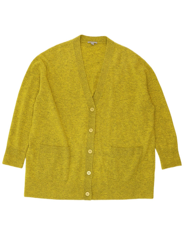 COS Γυναικείο Longline Oversized Ζακέτα UK 14 Medium Green Flecked