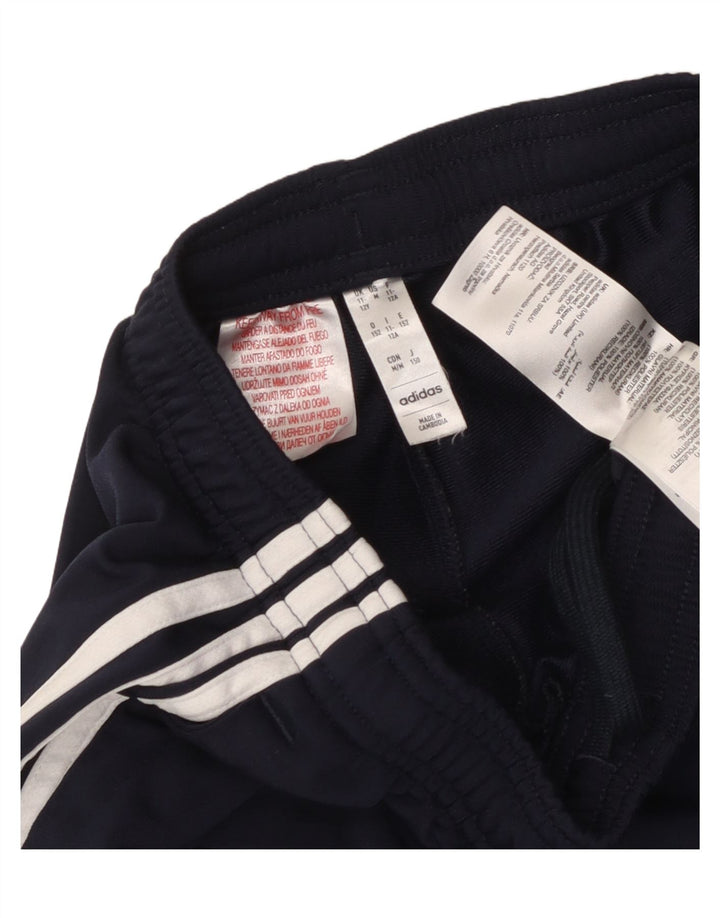 Παντελόνι φόρμας Adidas Boys 11-12 Years Navy Blue Polyester