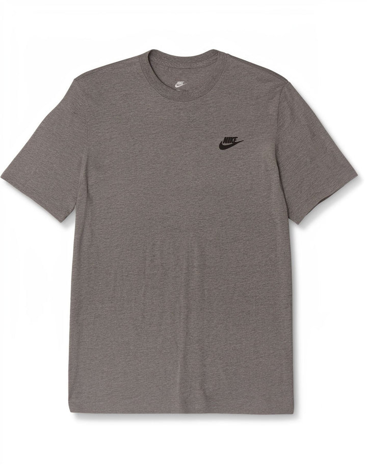 Ανδρικό T-Shirt Nike, Βαμβακερό μεσαίο γκρι με φλύκταινες