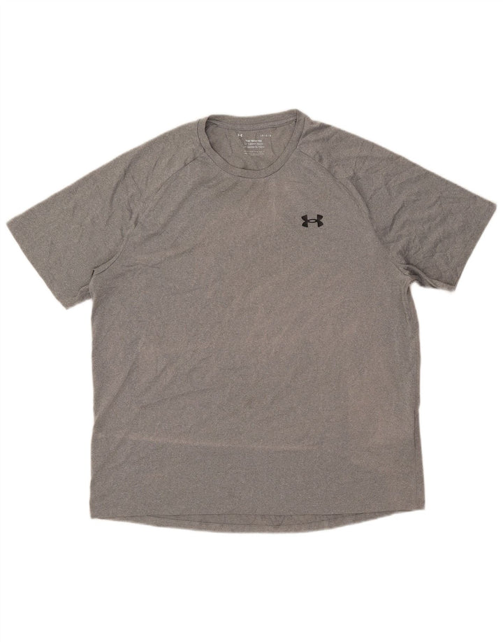 Ανδρικό T-Shirt Under Armour Top Large Grey Flecked Polyester