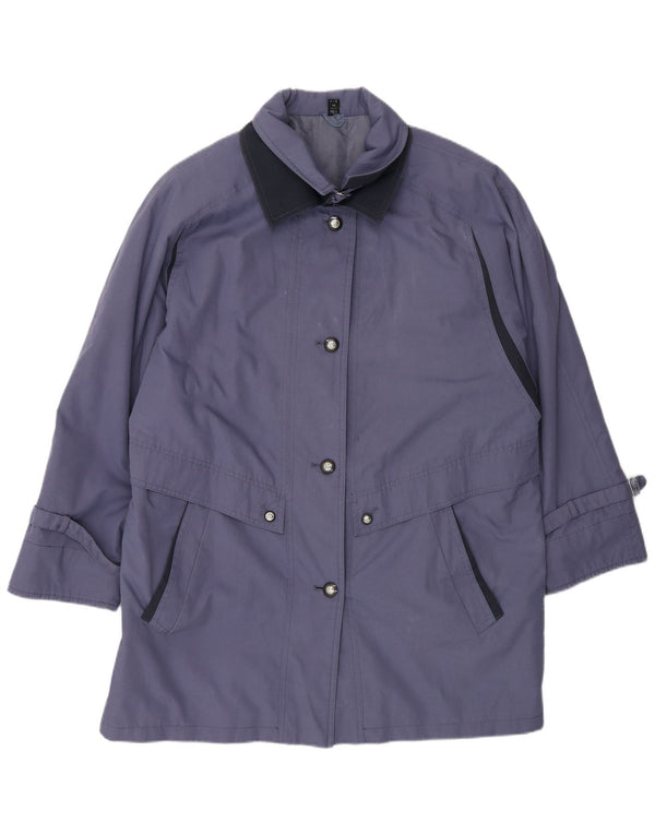 Vintage Γυναικείο Oversized Πανωφόρι UK 14 Large Blue