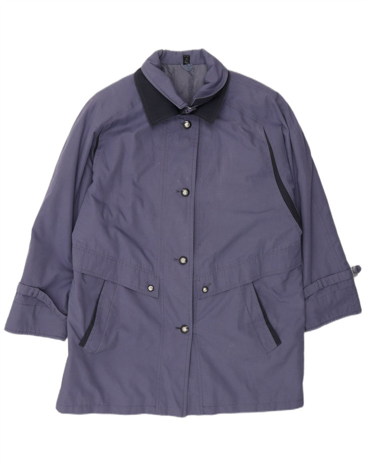 Vintage Γυναικείο Oversized Πανωφόρι UK 14 Large Blue